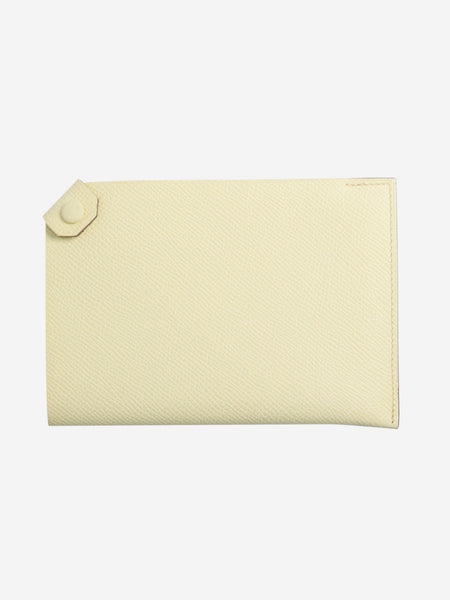 Yellow Tarmac passport holder product image