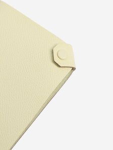 Hermes Yellow Tarmac passport holder