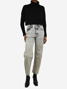 Alexander Wang Grey acid wash jeans - size UK 6