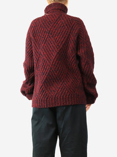 Chunky roll neck knit sweater - size S Knitwear Victoria Beckham 