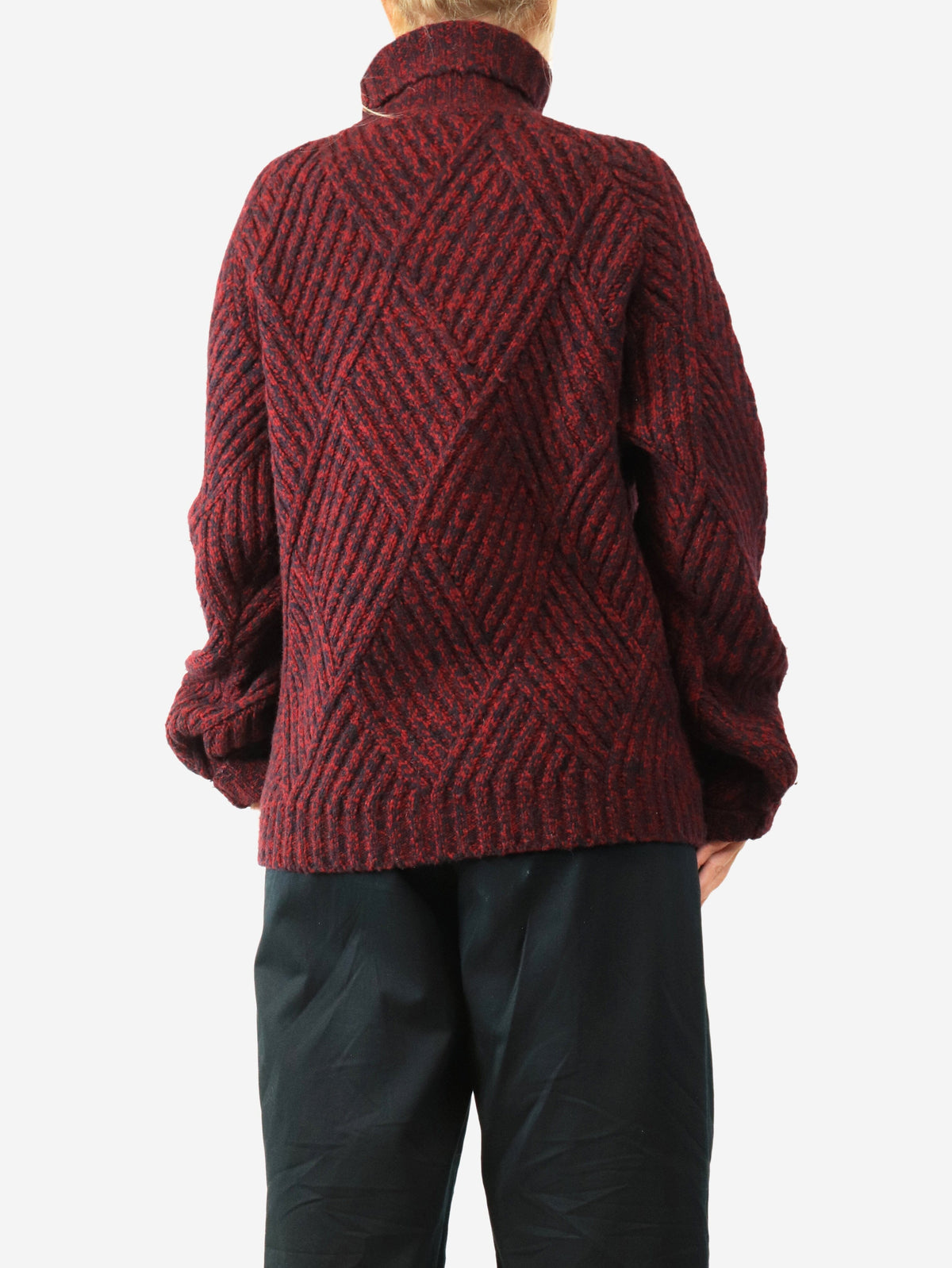 Chunky roll neck knit sweater - size S Knitwear Victoria Beckham 