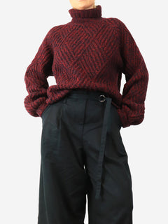 Chunky roll neck knit sweater - size S Knitwear Victoria Beckham 
