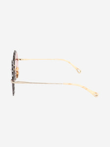 Chloe Pink Rosie flower shaped sunglasses