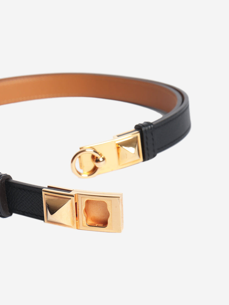 Black Rivale 18 belt Belts Hermes 