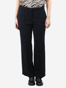 N°21 N°21 Black straight-leg trousers - size UK 14