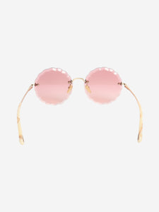 Chloe Pink Rosie flower shaped sunglasses
