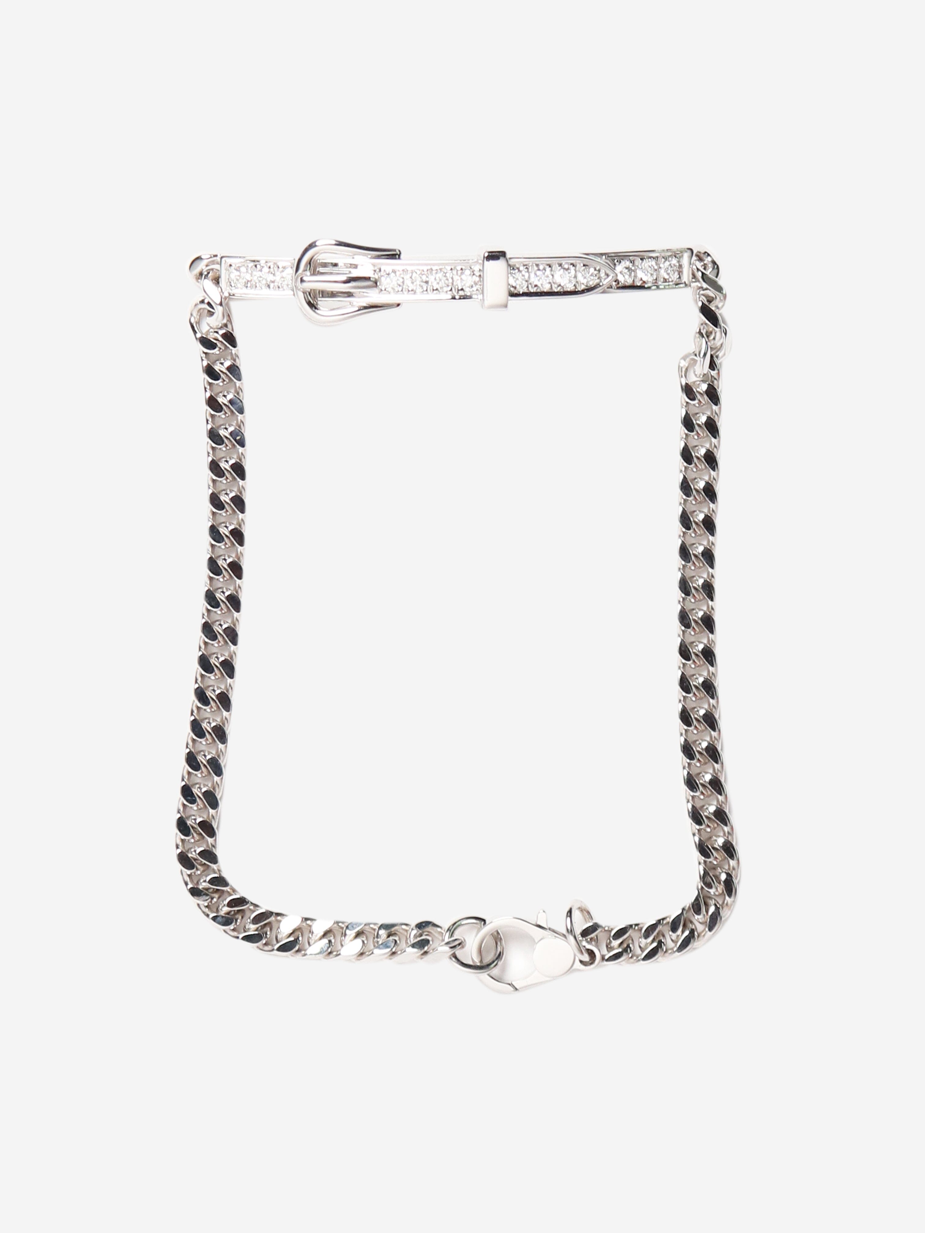 Silver Etriviere chain bracelet Bracelets Hermes 