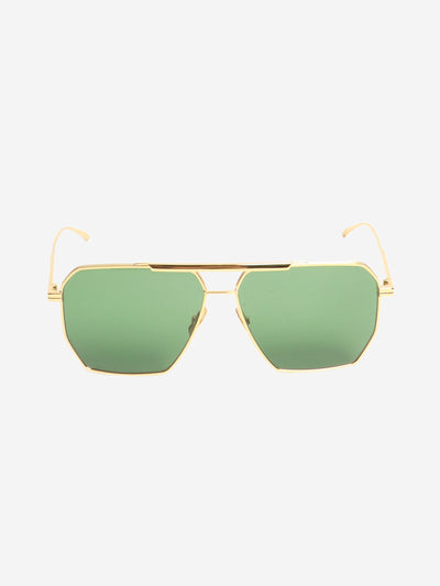 Gold aviator sunglasses Sunglasses Bottega Veneta 