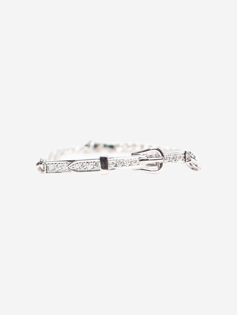 Silver Etriviere chain bracelet Bracelets Hermes 