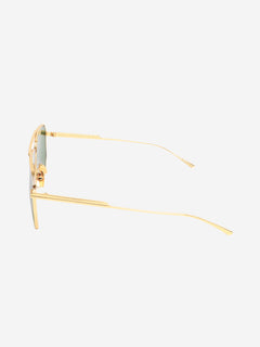 Gold aviator sunglasses Sunglasses Bottega Veneta 