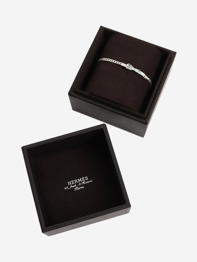 Silver Etriviere chain bracelet Bracelets Hermes 