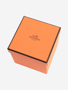 Hermes Silver Etriviere chain bracelet