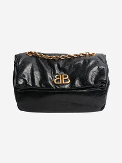 Black Monaco chain-strap shoulder bag Shoulder bags Balenciaga 