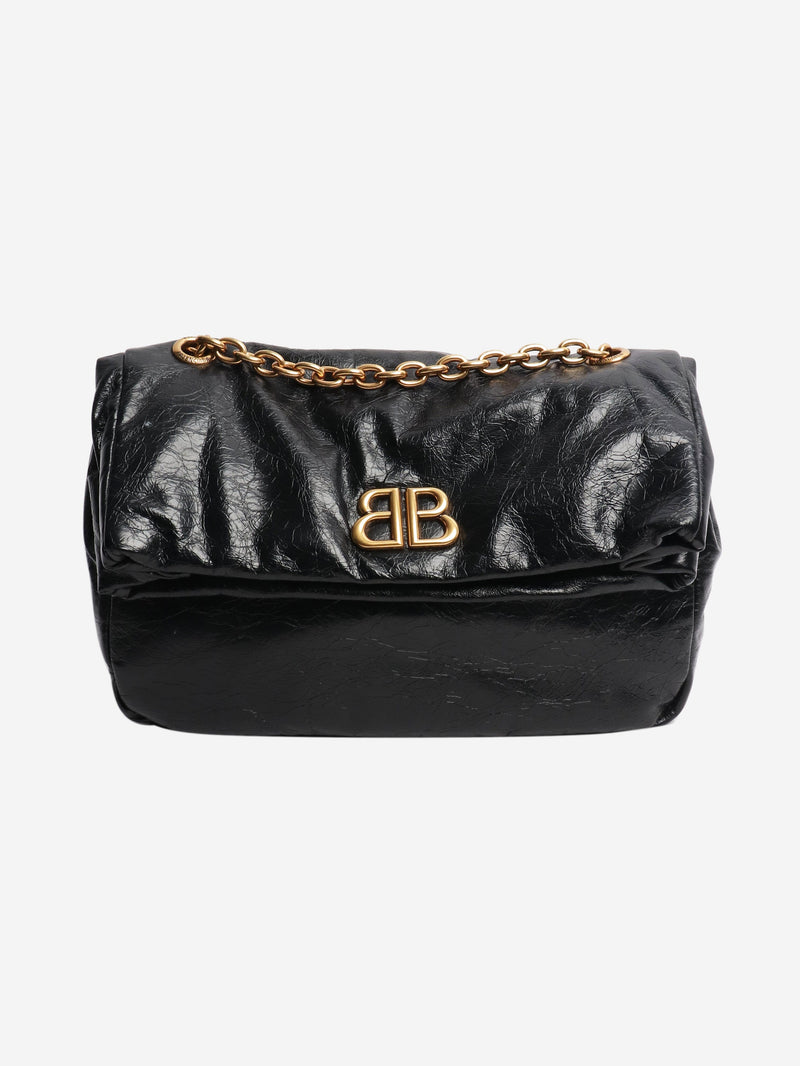 Black Monaco chain-strap shoulder bag Shoulder bags Balenciaga 