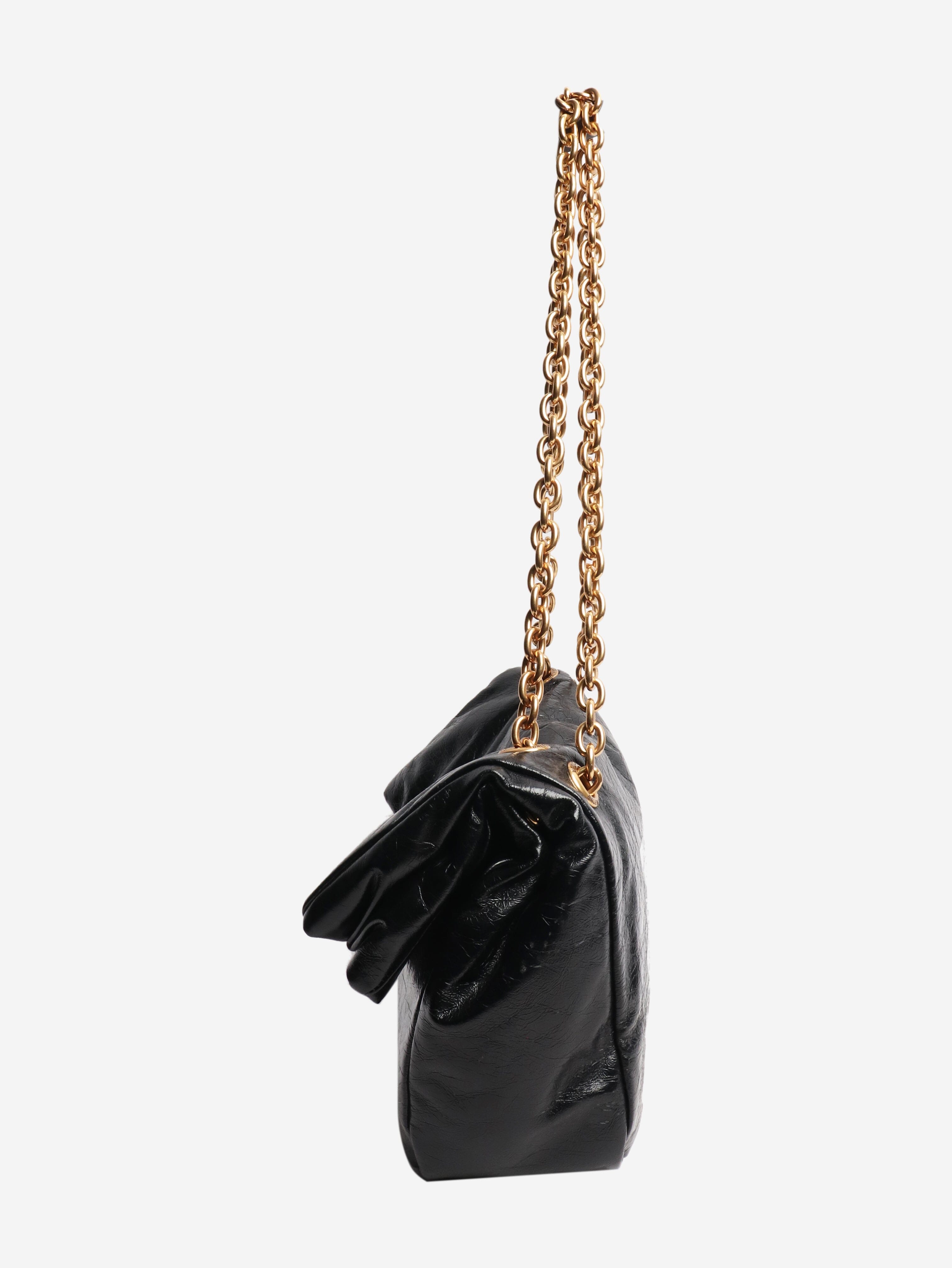 Black Monaco chain-strap shoulder bag Shoulder bags Balenciaga 