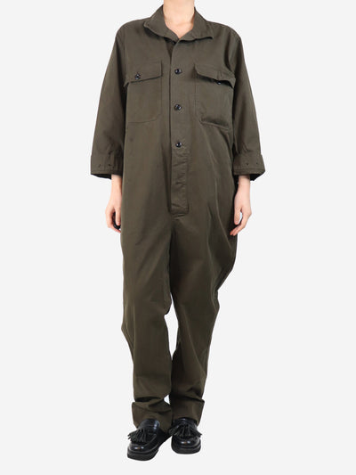 Khaki oversized jumpsuit - size L Jumpsuits Margaret Howell 