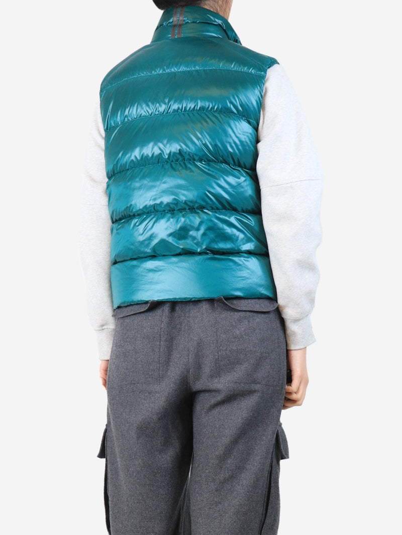 Green puffer vest - size M Coats & Jackets Canada Goose 