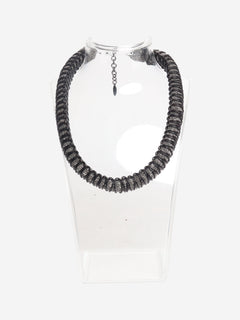 Silver metallic Monili necklace Necklaces Brunello Cucinelli 