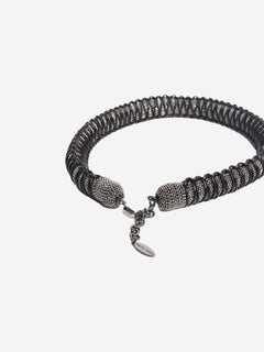 Silver metallic Monili necklace Necklaces Brunello Cucinelli 