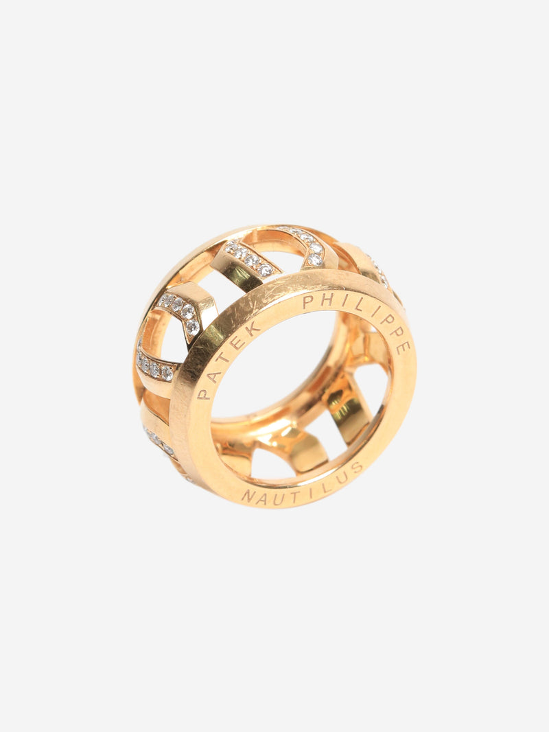 Yellow gold Nautilus ring Rings Patek Philippe 