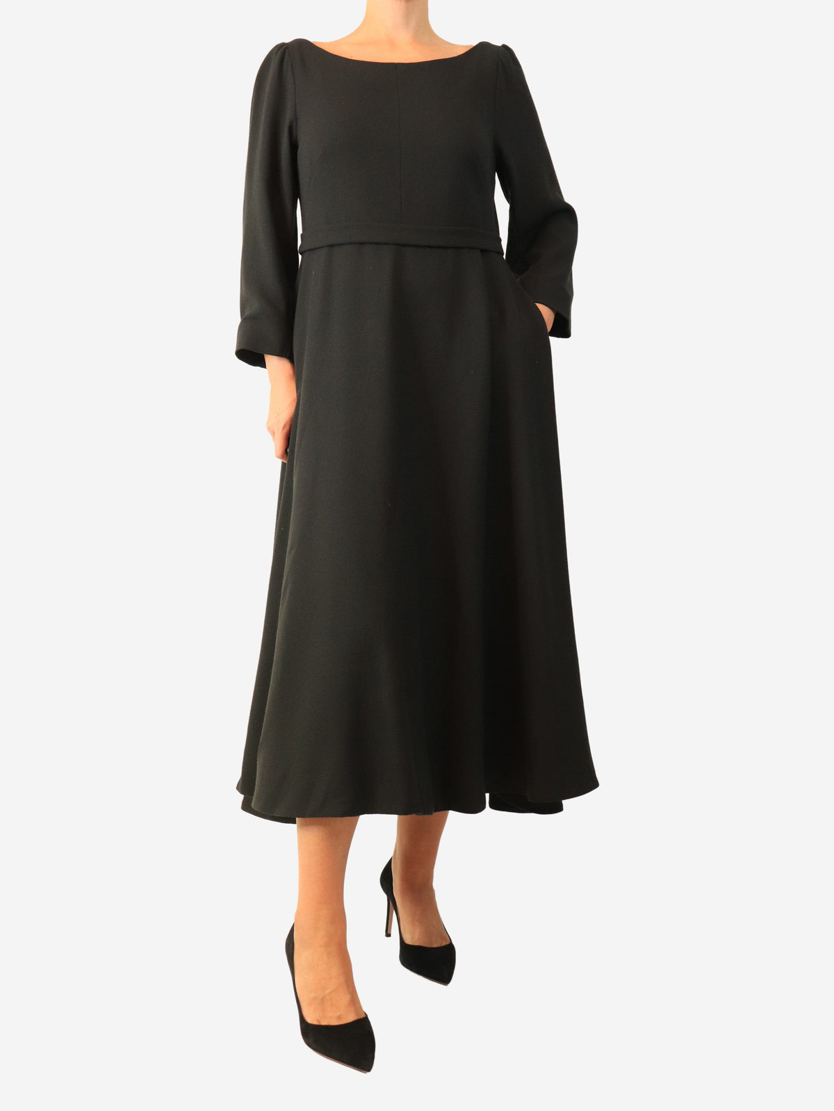 Black Esme midi dress - size Dresses Claire Mischevani 