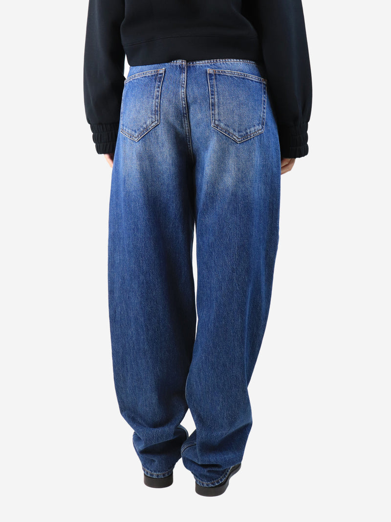 Blue relaxed-fit jeans - size UK 14 Trousers Isabel Marant Etoile 
