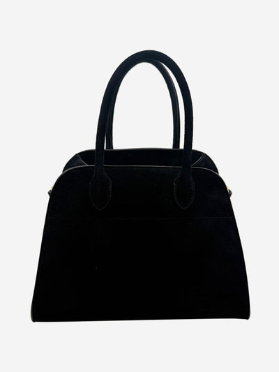 Black Margaux 10 top handle bag Top Handle Bags The Row 