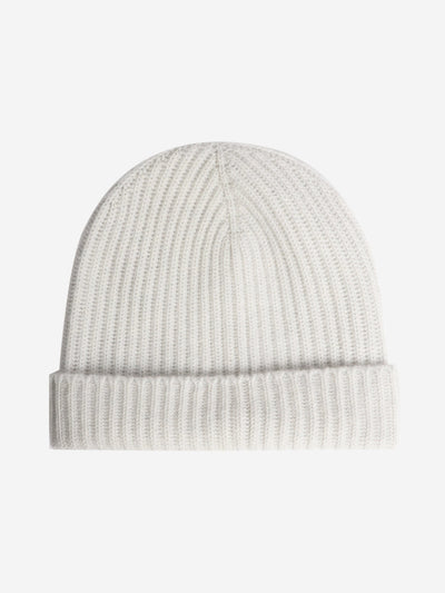 Light grey cashmere beanie Hats Crimson 