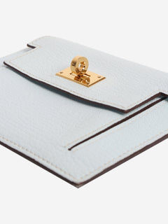 Bleu Brume Chevre Mysore Kelly Pocket Compact wallet Wallets, Purses & Small Leather Goods Hermes 