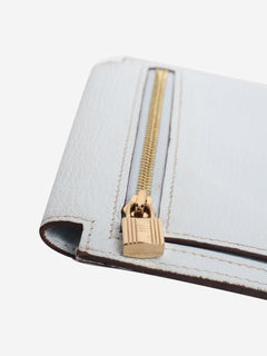 Bleu Brume Chevre Mysore Kelly Pocket Compact wallet Wallets, Purses & Small Leather Goods Hermes 