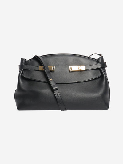 Black Hug leather crossbody bag Cross-body bags Salvatore Ferragamo 