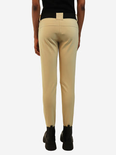 Beige ski trousers - size UK 10 Trousers Goldbergh 