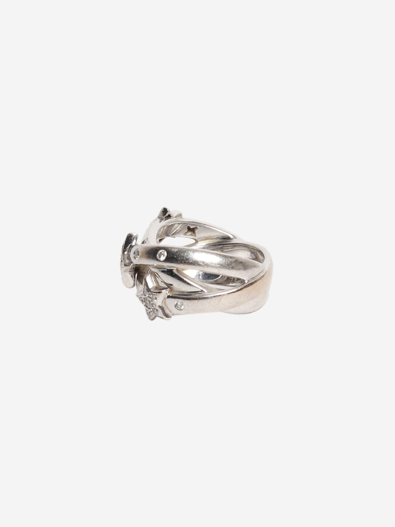 Silver Comète ring Rings Chanel 