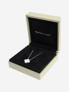 Van Cleef & Arpels Silver vintage Alhambra pendant