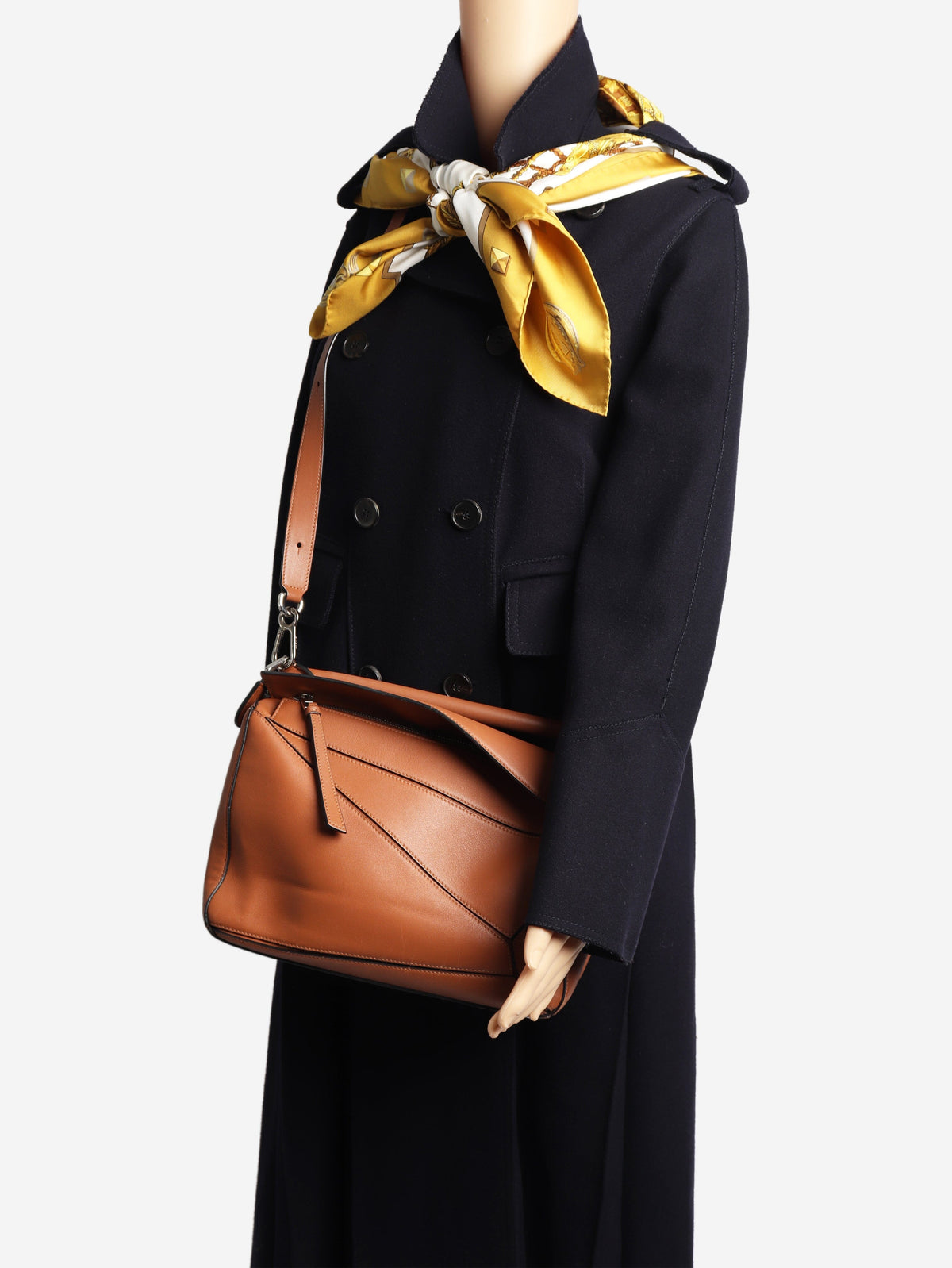 Brown medium Puzzle bag Shoulder bags Loewe 