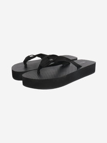 Black Dune flatform sandals - size EU 38 Flat Sandals The Row 