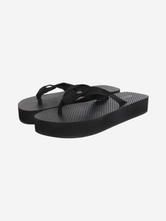 Black Dune flatform sandals - size EU 38 Flat Sandals The Row 