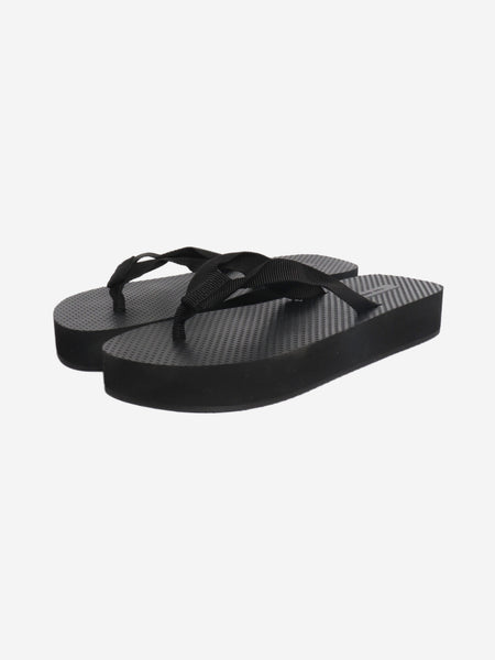 Black Dune flatform sandals - size EU 38 alternate image
