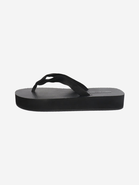 Black Dune flatform sandals - size EU 38 product image