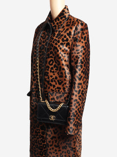 Black 19 Turnlock Wallet on Chain Cross-body bags Chanel 