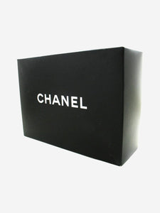 Chanel Black vintage 1989 lambskin Classic Double Flap bag