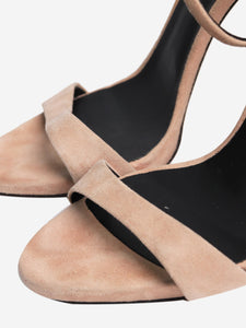 Giuseppe Zanotti Neutral suede heel sandals - size EU 39.5 (UK 6.5)