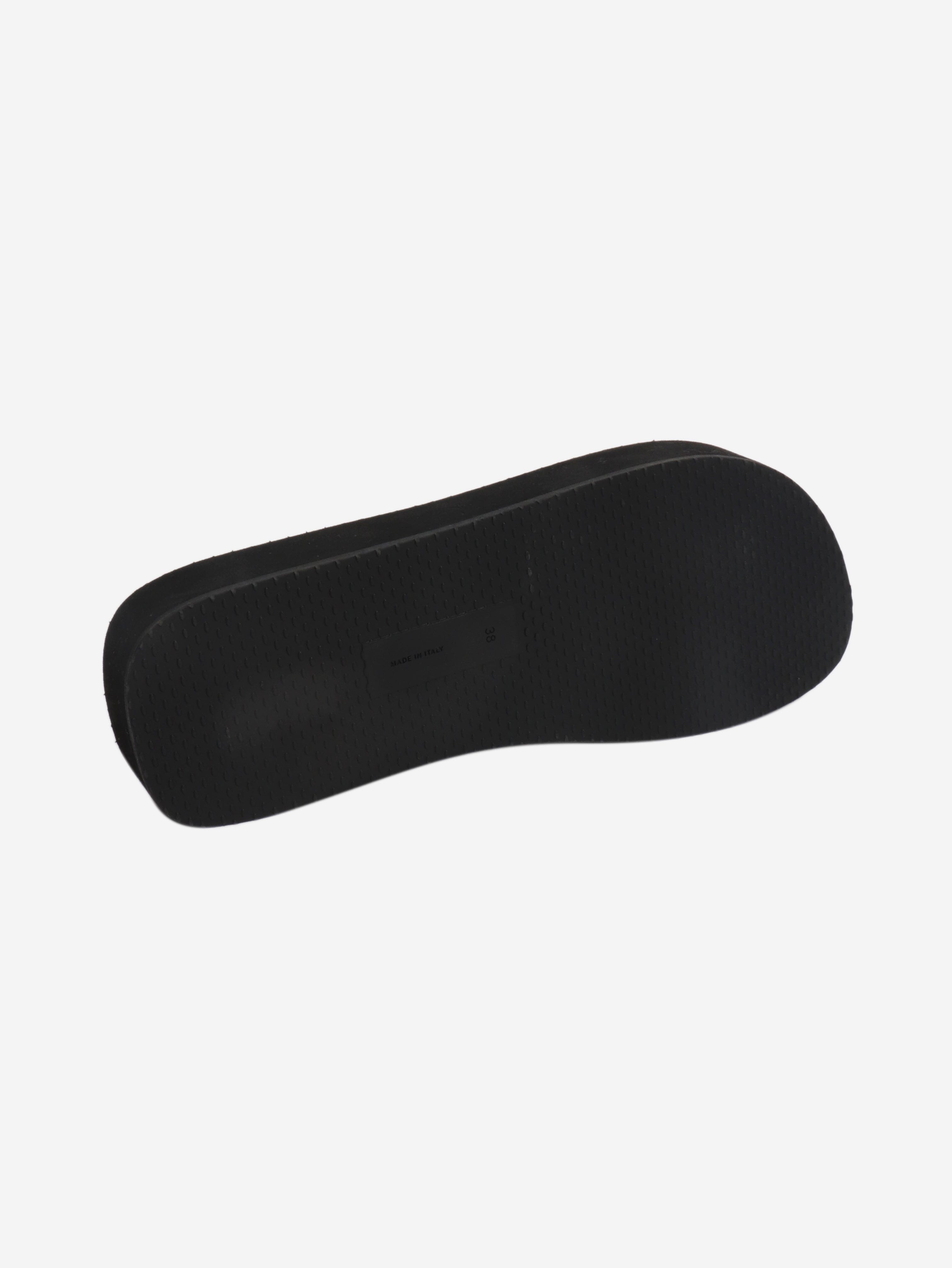 Black Dune flatform sandals - size EU 38 Flat Sandals The Row 