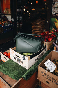 Loewe Dark green Puzzle bag