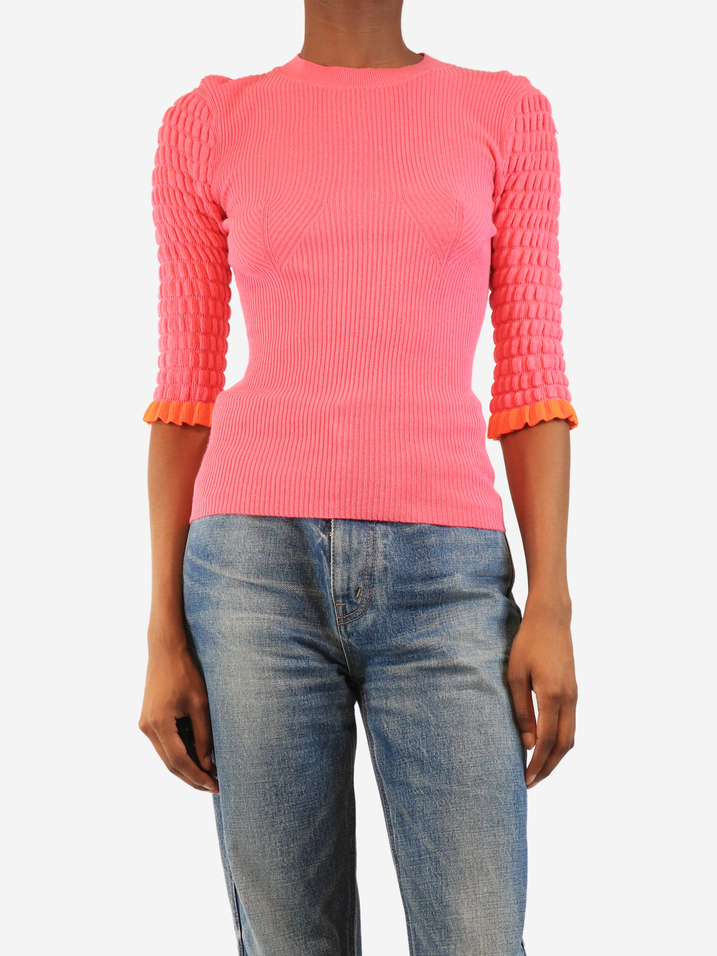 Pink knit top - size XS Tops See By Chloe 