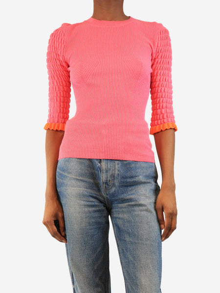 Pink knit top - size XS product image