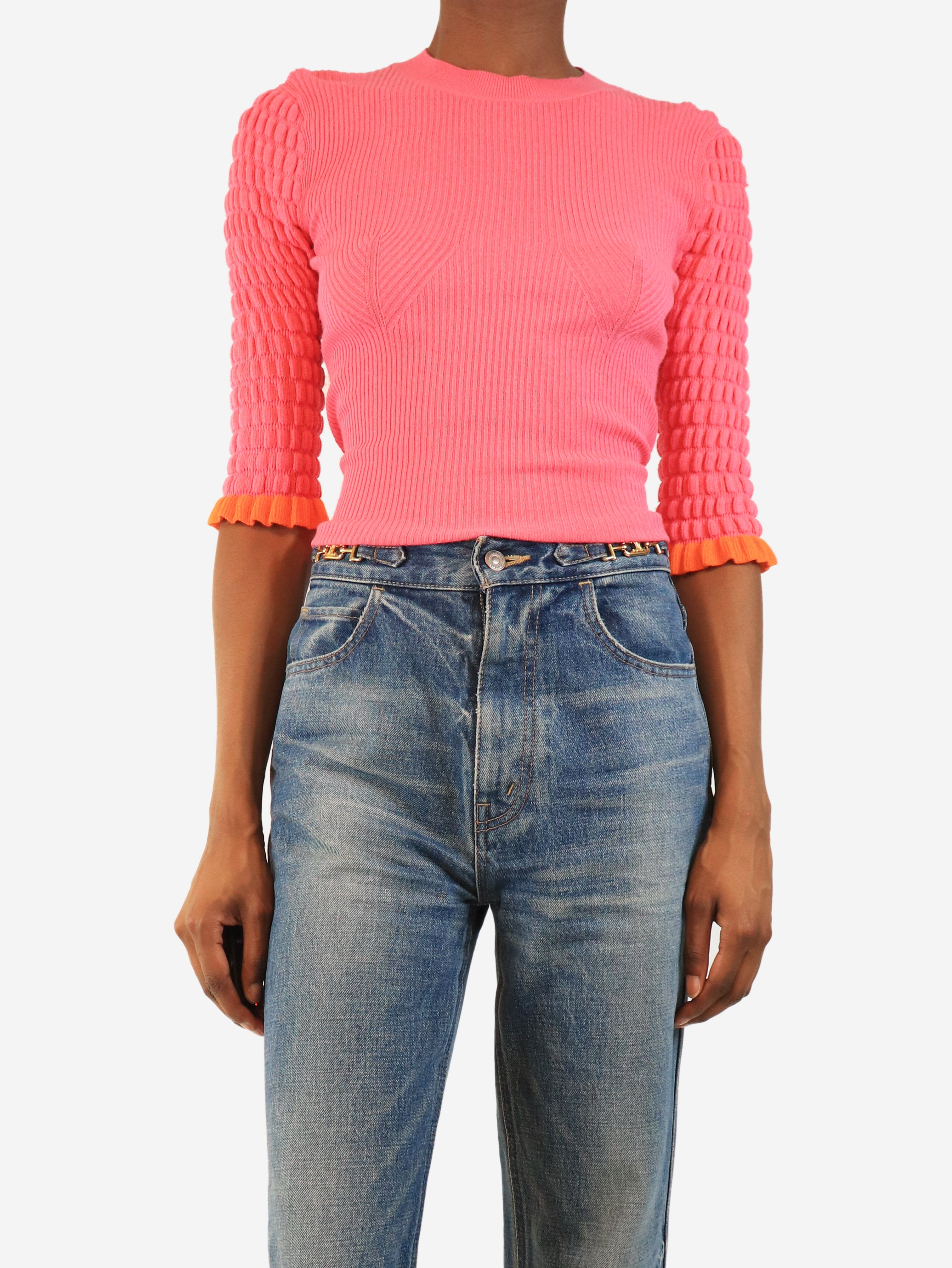 Pink knit top - size XS Tops See By Chloe 