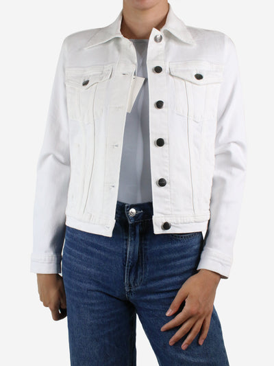White denim jacket - size S Coats & Jackets Frame 