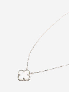 Van Cleef & Arpels Silver vintage Alhambra pendant