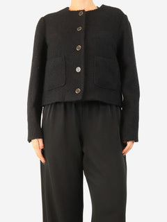 Black Beanie jacket - size UK 16 Coats & Jackets Altuzarra 